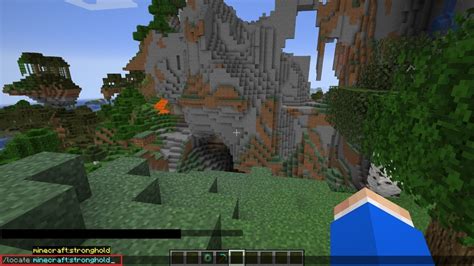 minecraft locate stronghold command.